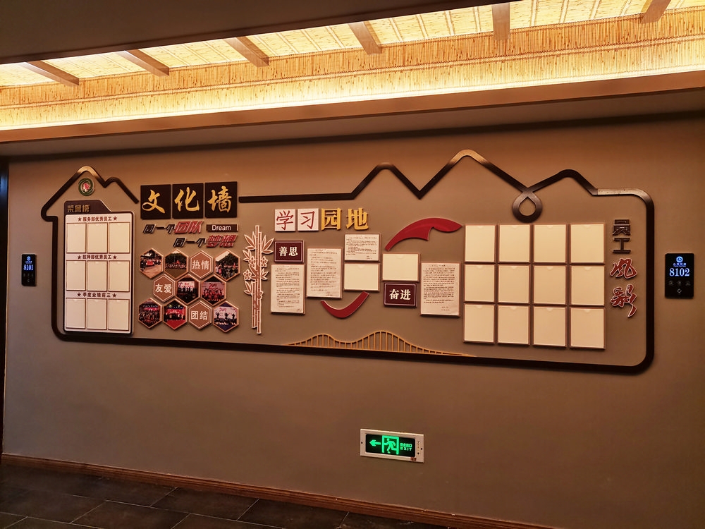 幺妹足道文化墻